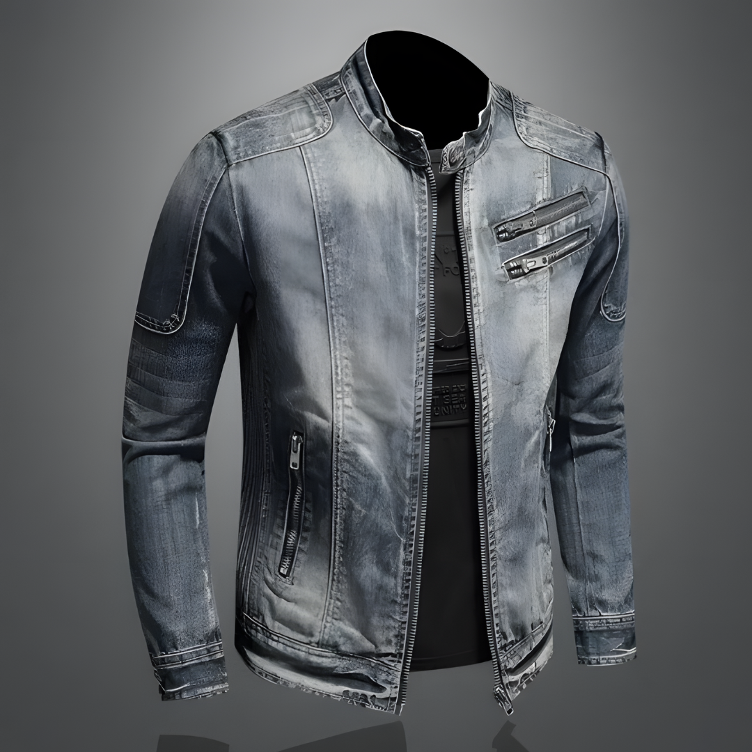leo™ | Veste en Jean Rétro 