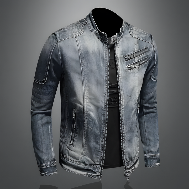 leo™ | Veste en Jean Rétro 