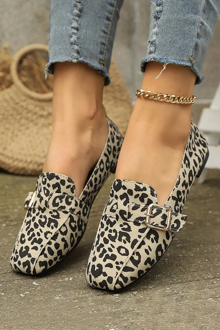 Linda | Mocassins à boucle et bride 