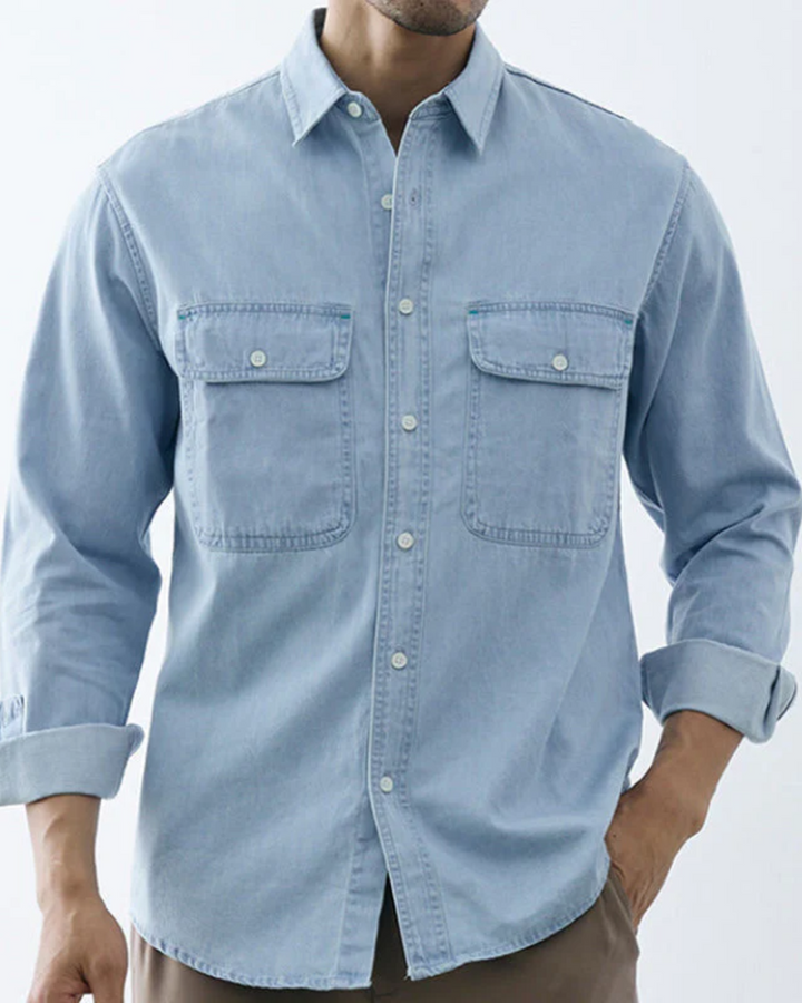 Chemise en denim classique 