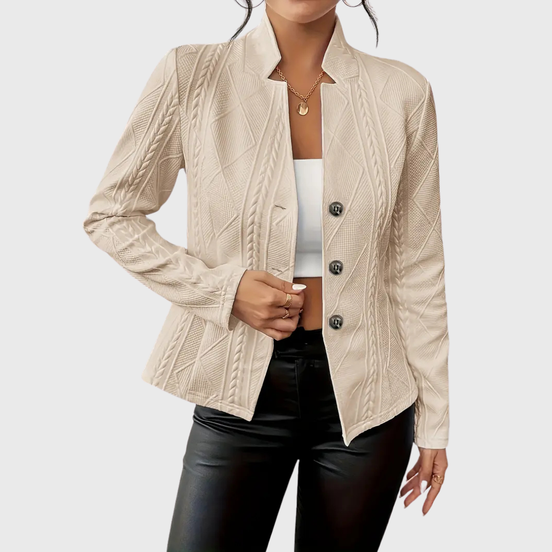 Cordelia™ | Blazer à Détail Élégant 