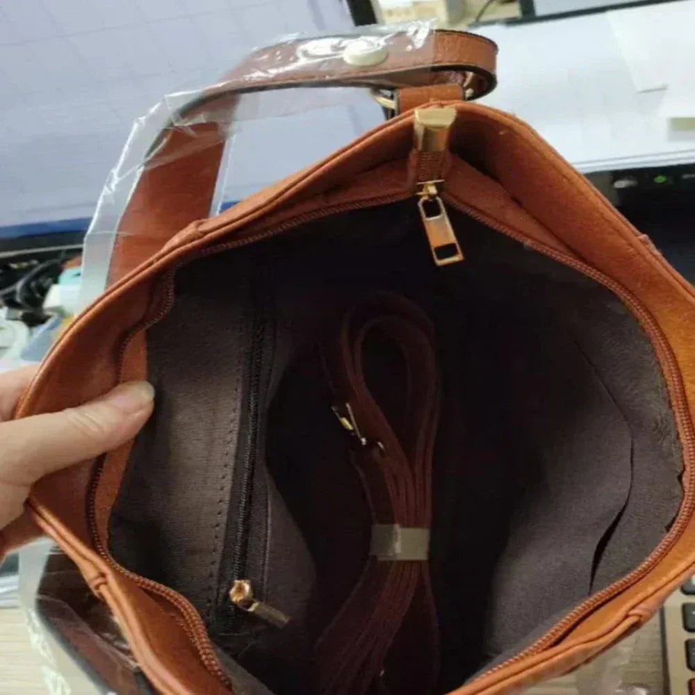 Tessa | Sac à épaule vintage au design classique et intemporel 