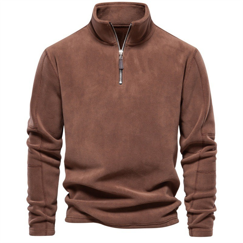 Joshua - Pull-over zippé confortable 