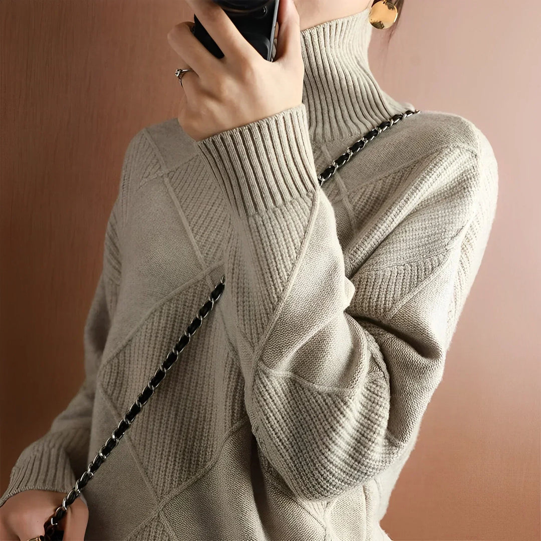 Livia™ | Cozy Chunky Turtleneck Sweater
