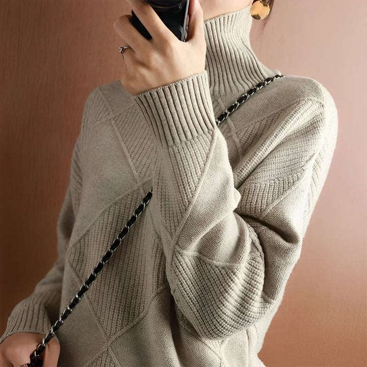 Livia™ | Cozy Chunky Turtleneck Sweater