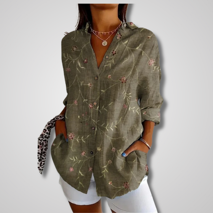 Melle - Blouse Vintage Élégante 