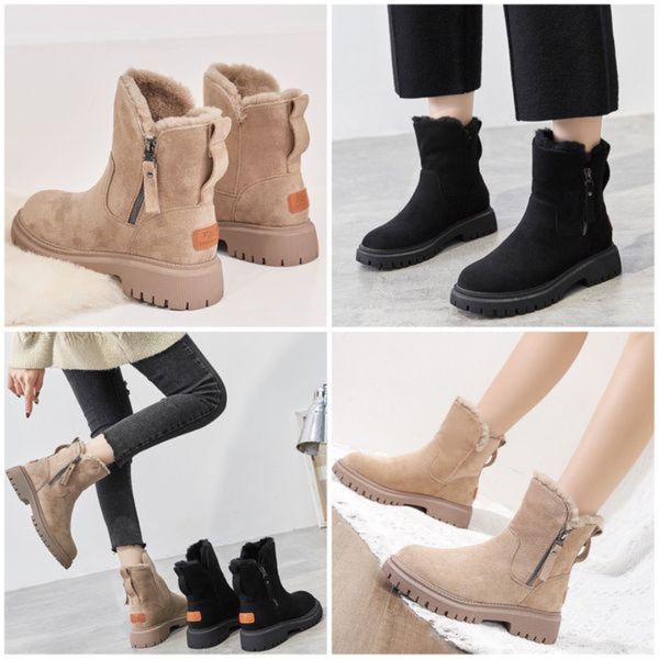 Adelina™ | Bottes de neige à la cheville doublées de polaire confortables 