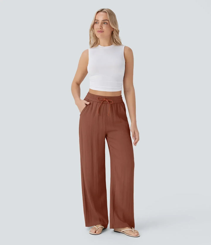 Casual & Airy Linen Pants