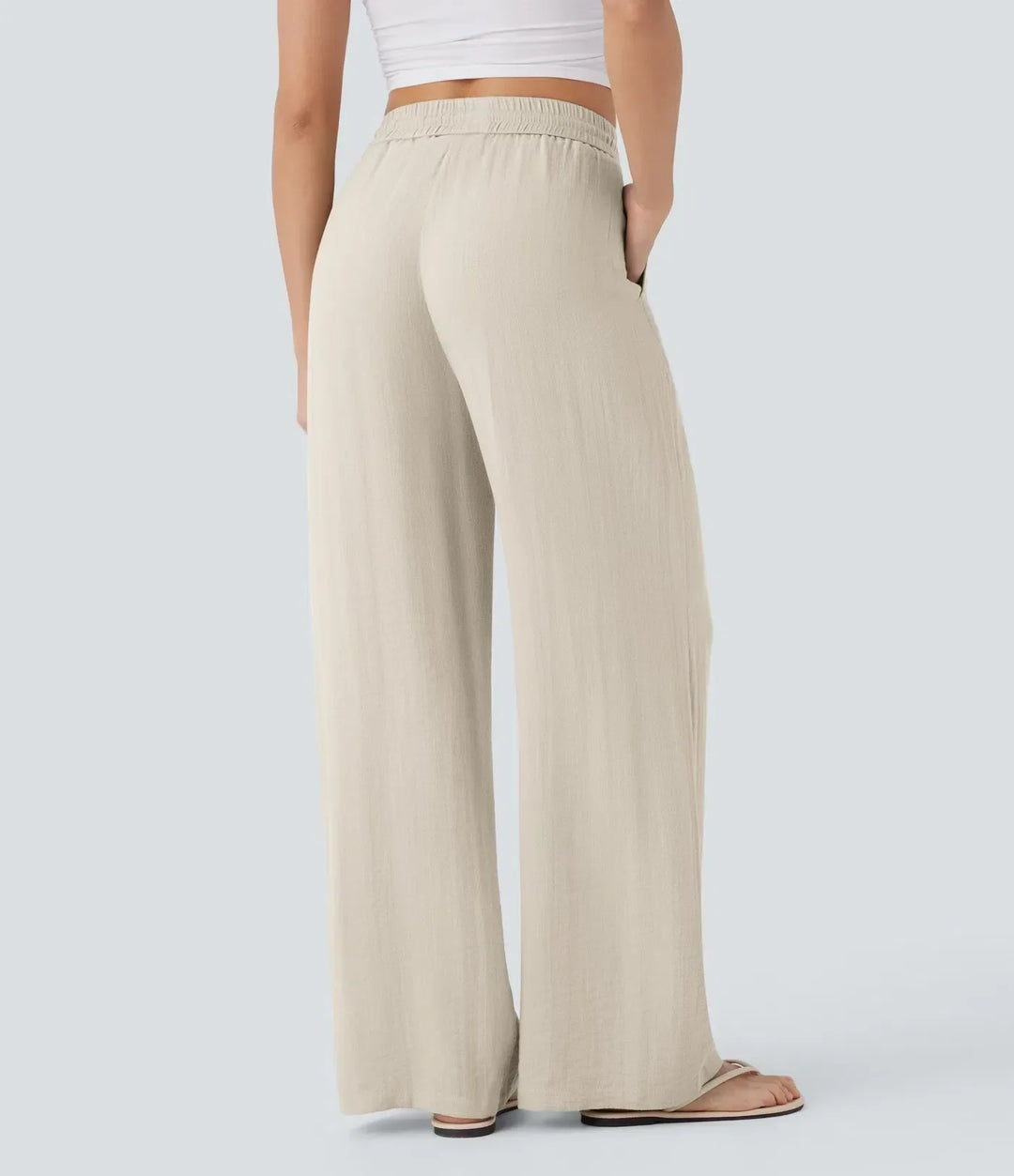 Casual & Airy Linen Pants