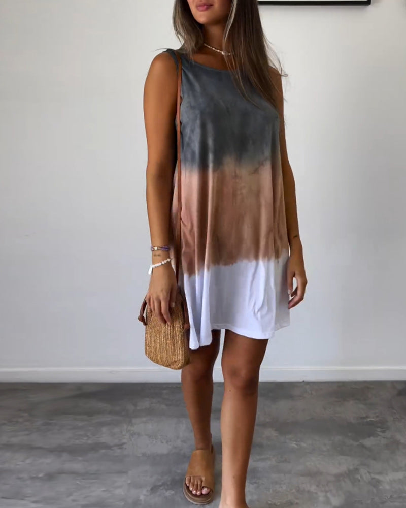 Rosalie | Robe sans manches décontractée de luxe 