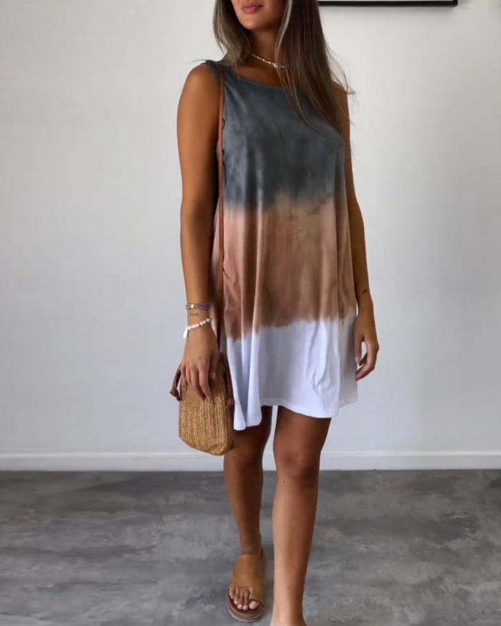 Rosalie | Robe sans manches décontractée de luxe 