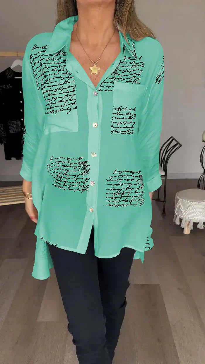 Monique - Blouse de Printemps Élégante 