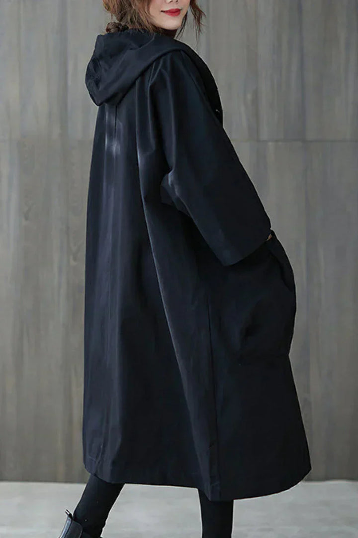 Zilo™ | Veste de pluie Bordeaux surdimensionnée 