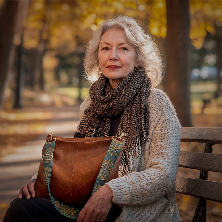Freya | Sac à bandoulière vintage intemporel 