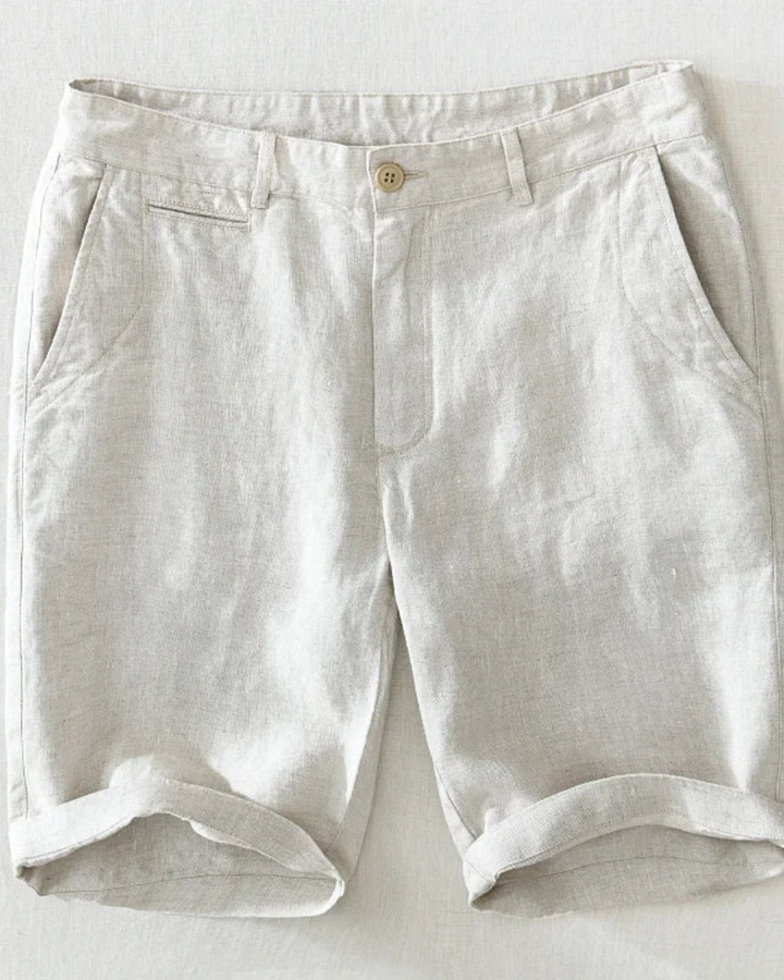 Shorts en lin de Lisbo 