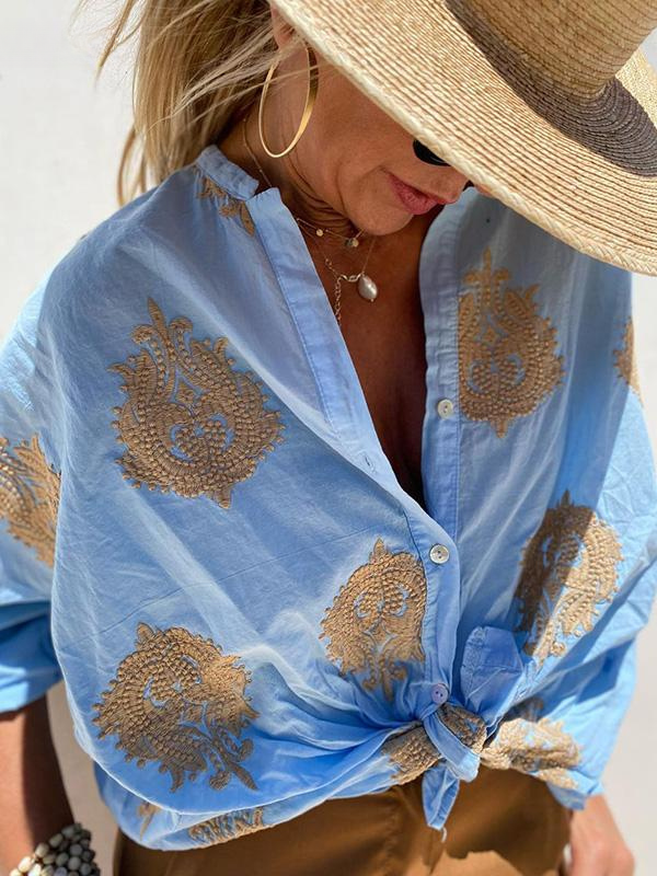 Erisa - Blouse Élégante et Polyvalente 