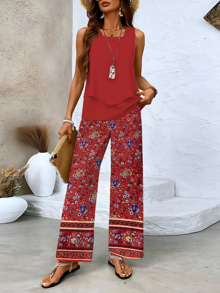 Monique™ | Ensemble coordonné décontracté et chic 