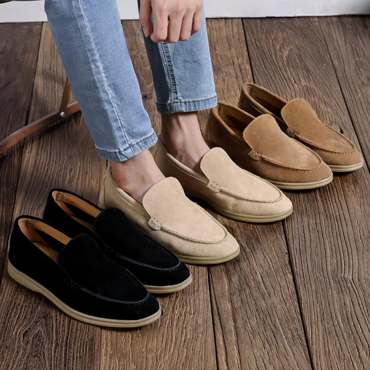 Mocassins en daim premium 
