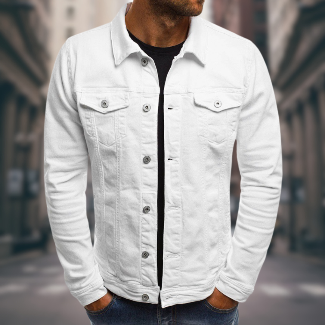 Emilie™ | Veste en jean coupe slim style urbain 