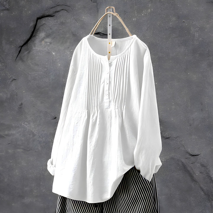 Sabina - Blouse Élégante et Polyvalente 