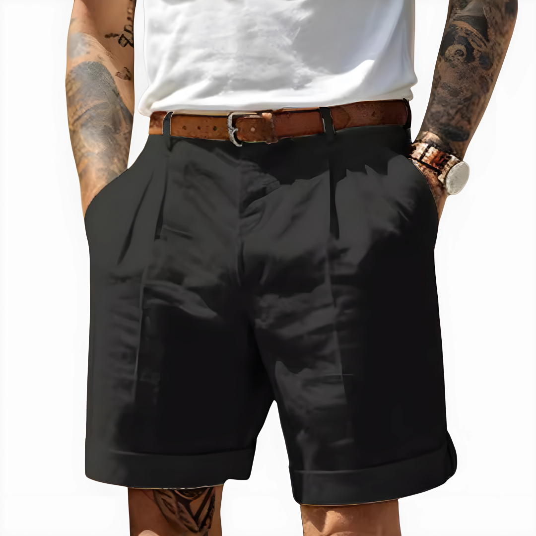Shorts en coton décontractés 
