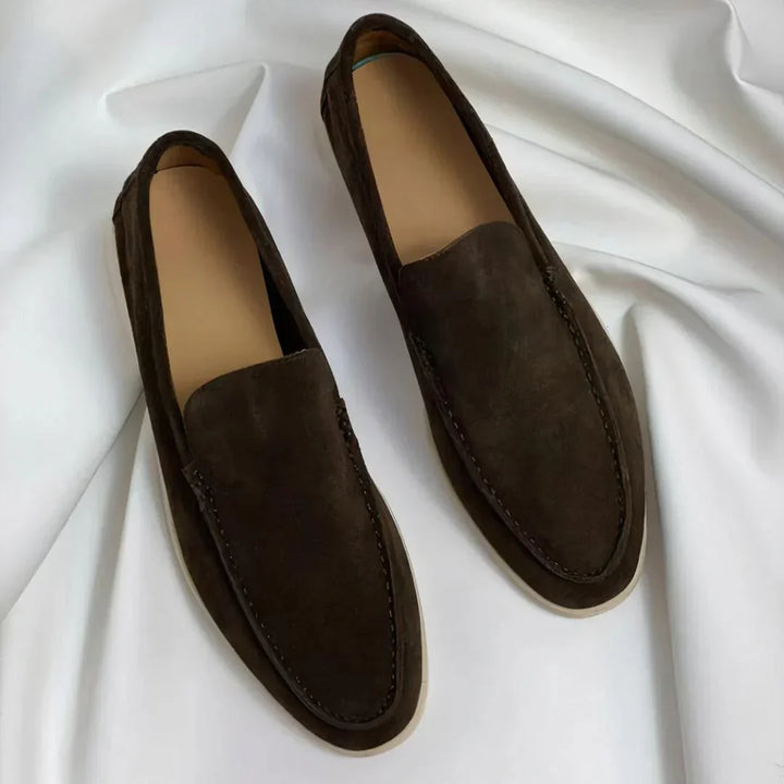 Mocassins en daim élégants 