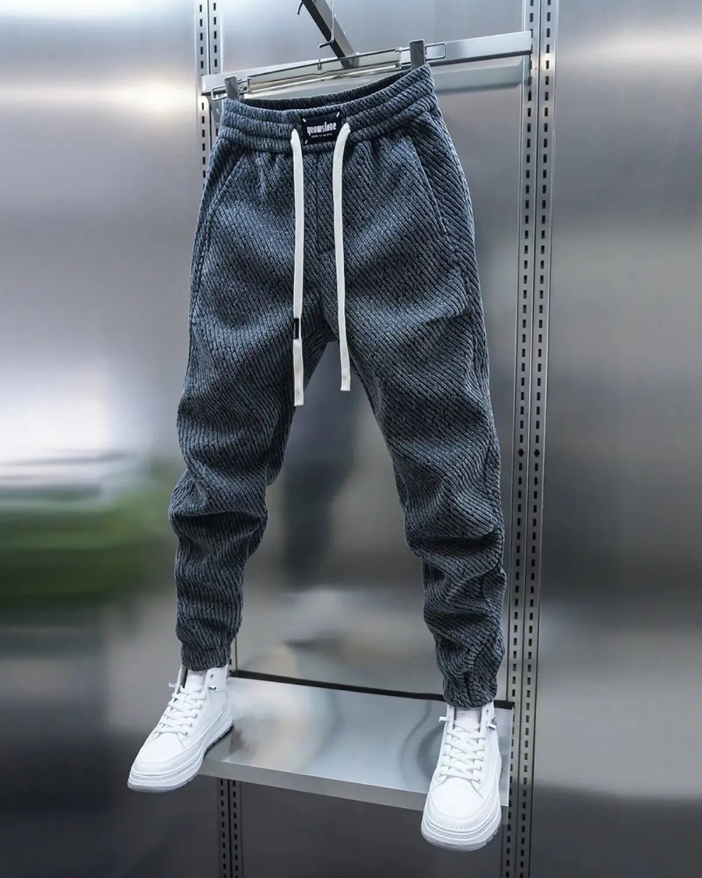 Pantalon décontracté avec motif 