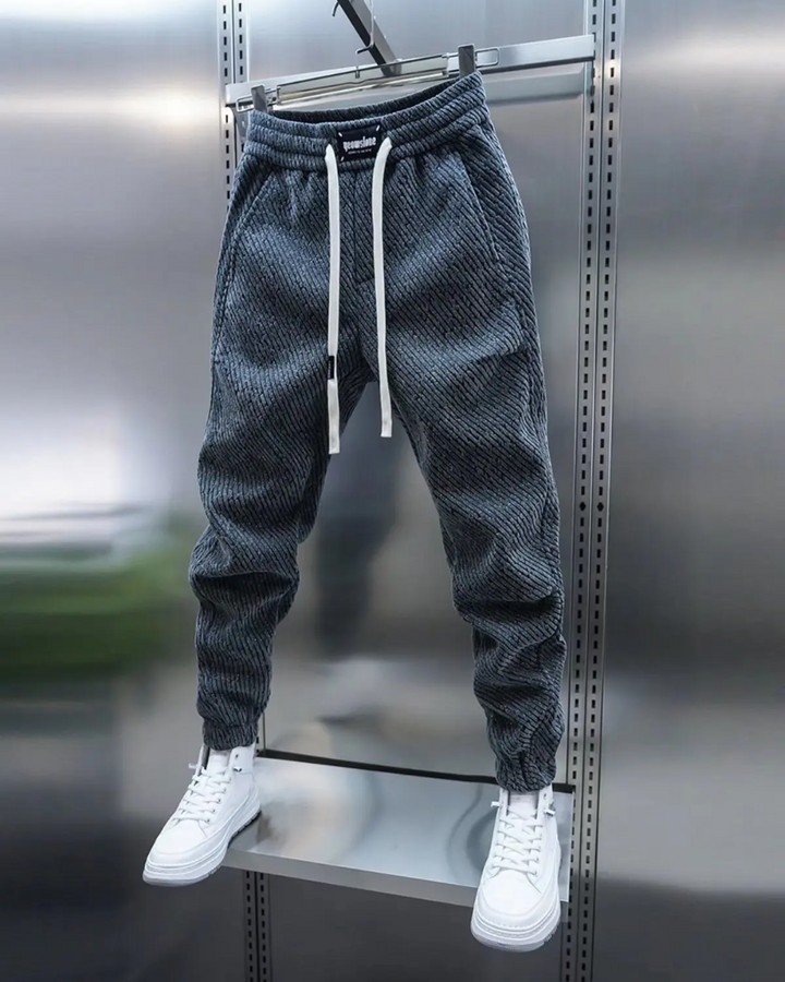 Pantalon décontracté avec motif 