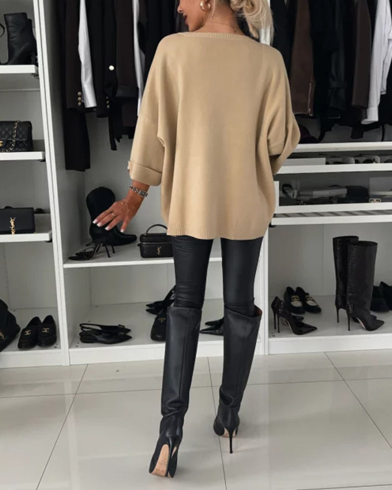 Isabella | Blouse en Tricot Élégant 