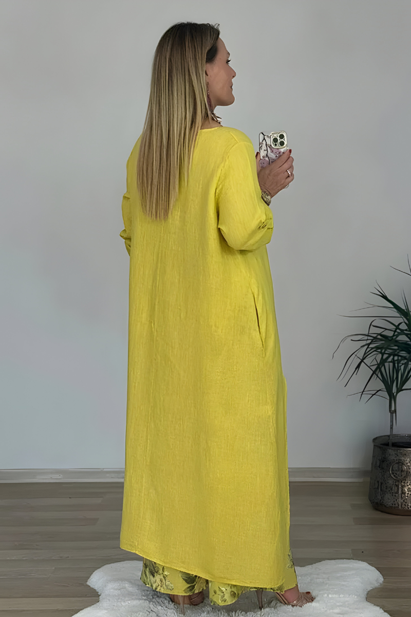 Bente™ | Ensemble en lin décontracté 