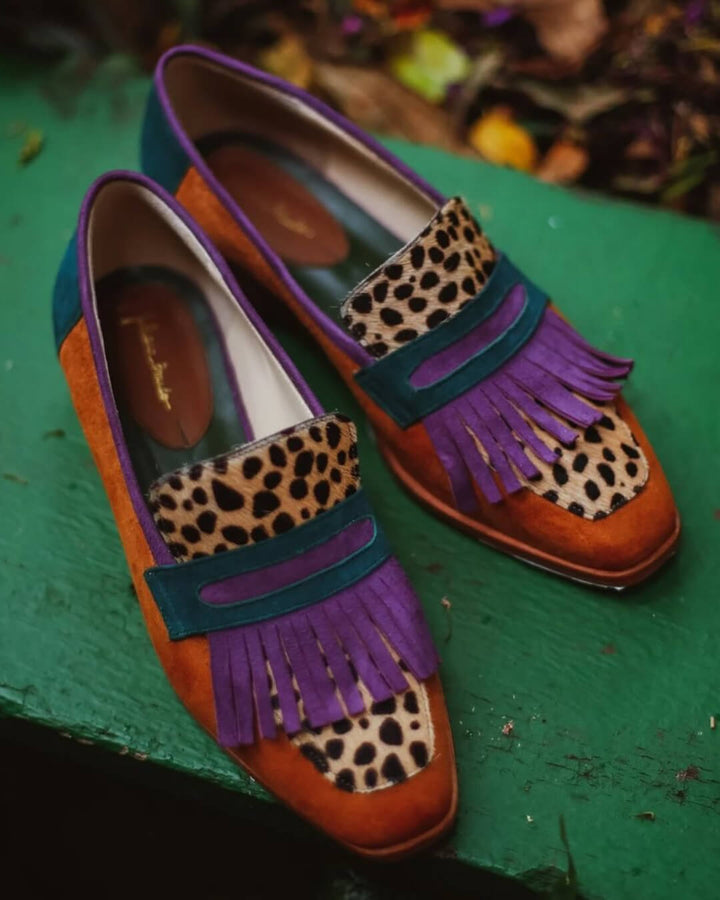 Persephone™ | Luxe Leopard Loafers