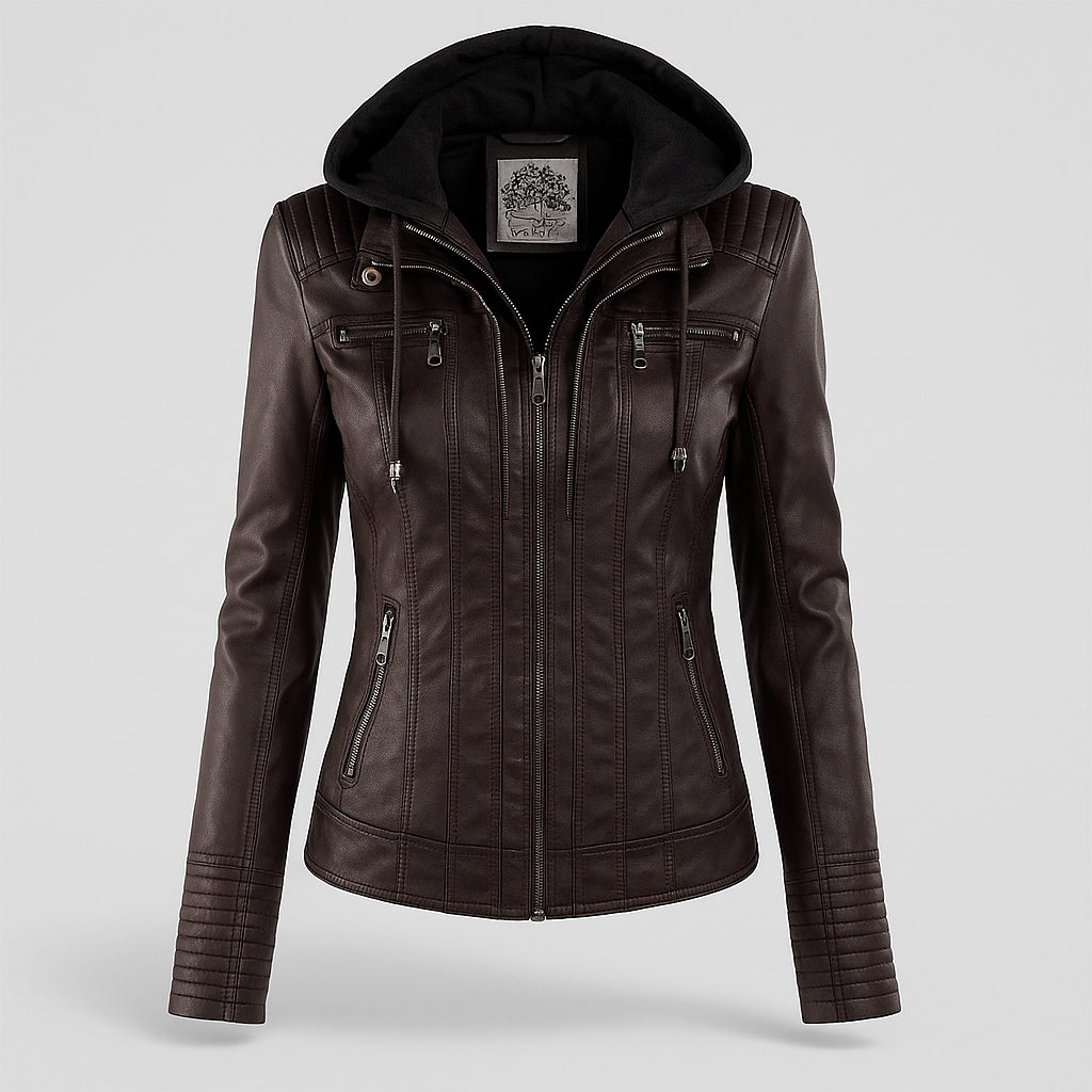 Octavia™ | Weather-Resistant Women's Leather Jacket
