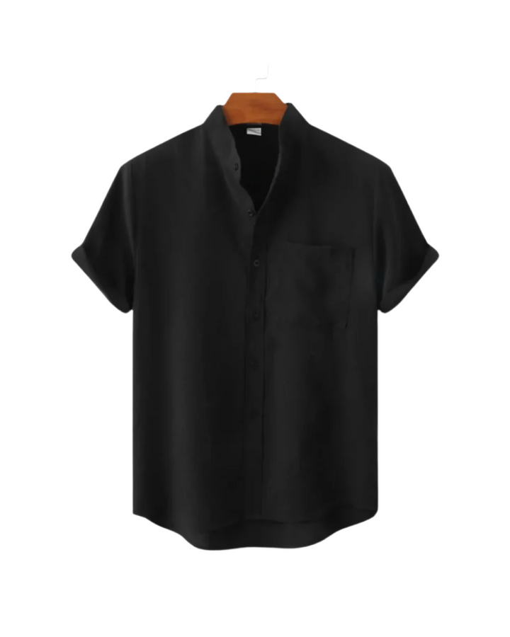 Chemise en lin à manches courtes Venice 