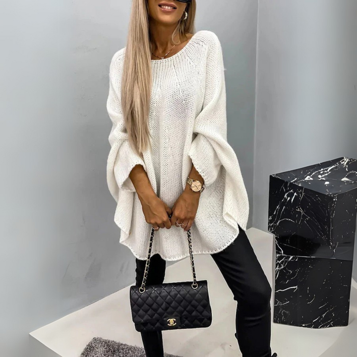 Isabelle | Élégant Pull pour Femme avec Col Rond 