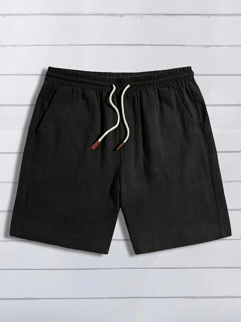 Shorts en lin décontractés 