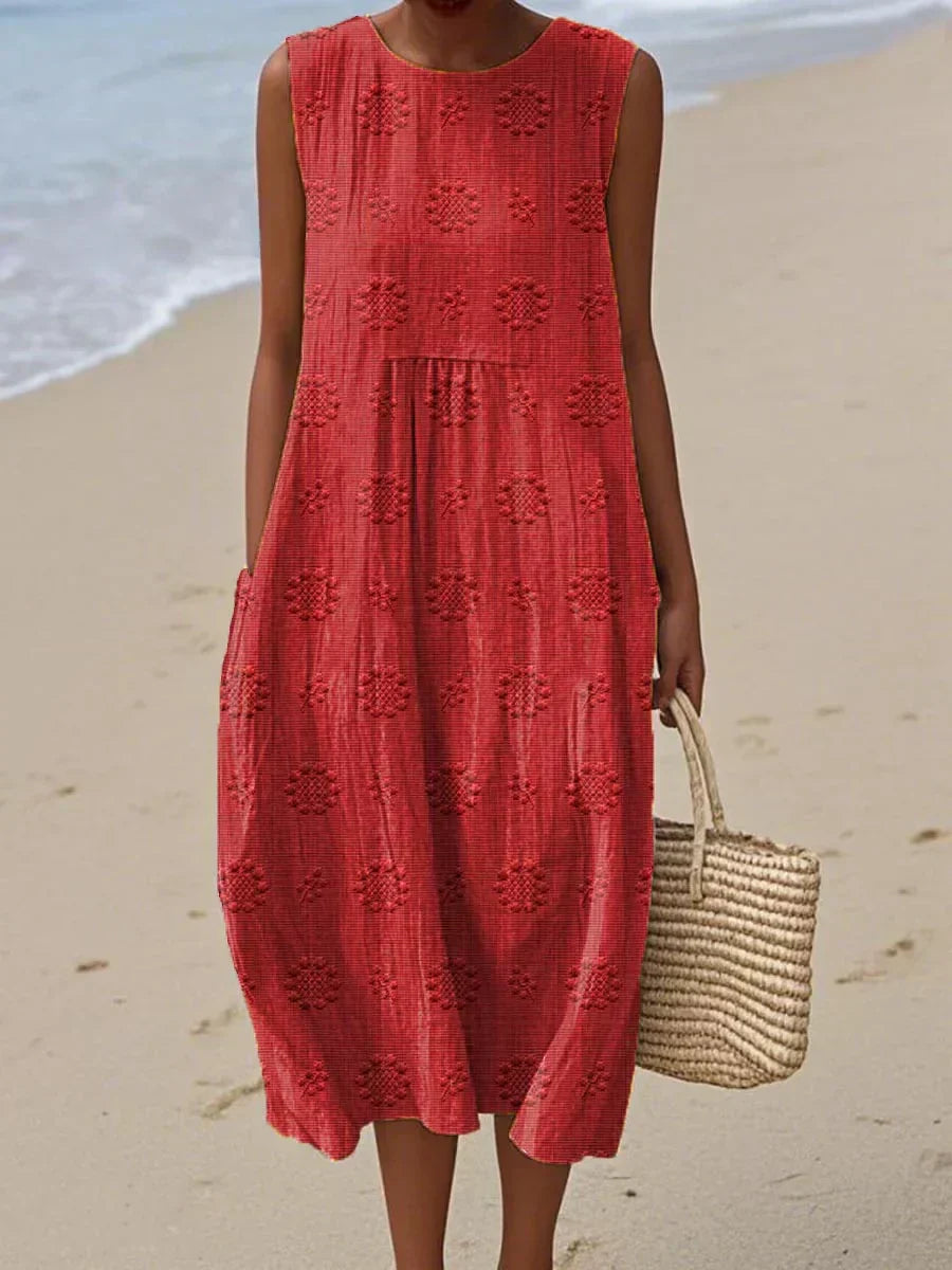 Sleeveless Midi Dress™ | Effortless Everyday Charm