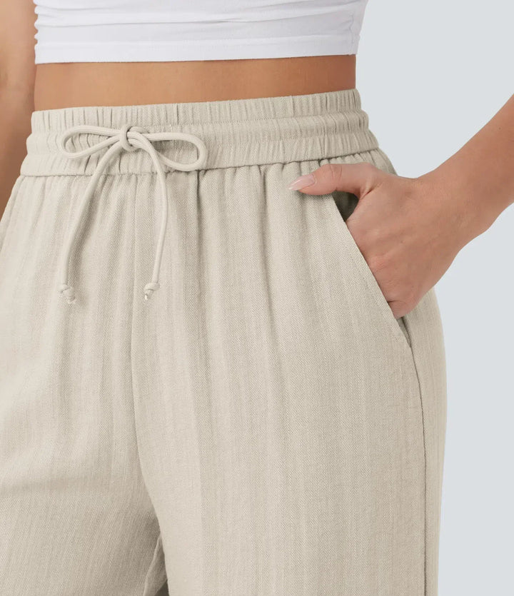 Casual & Airy Linen Pants