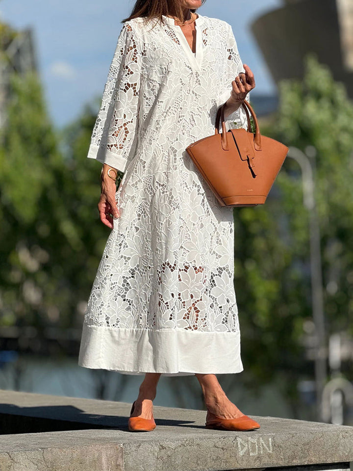 Sophie™ | Robe à Bordure Élégante 