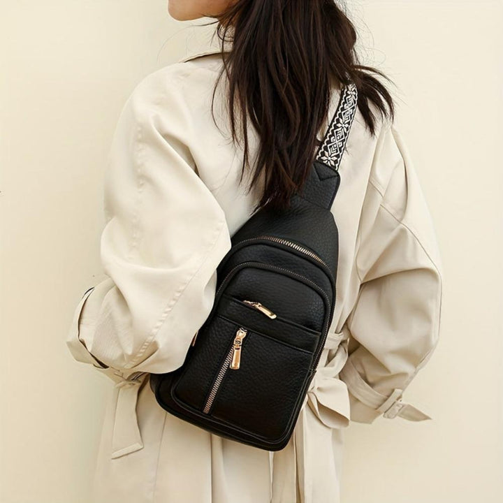 Fiona | Sac à bandoulière avec valise à roulettes 