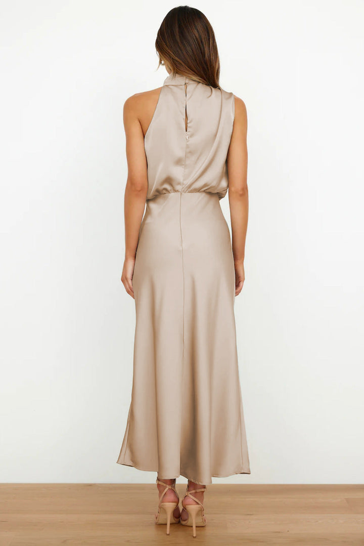 Valeria™ | Robe longue avec col licou 