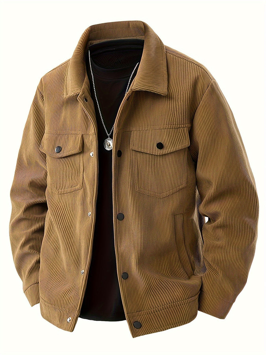 Veste en velours côtelé élégante 