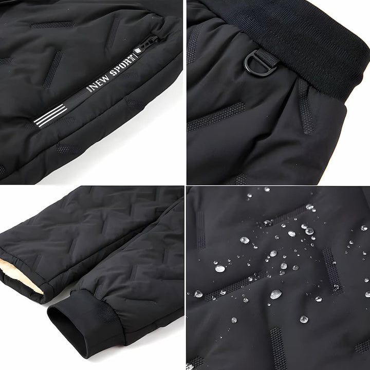 Pantalon en polaire thermique et imperméable (Unisexe) 