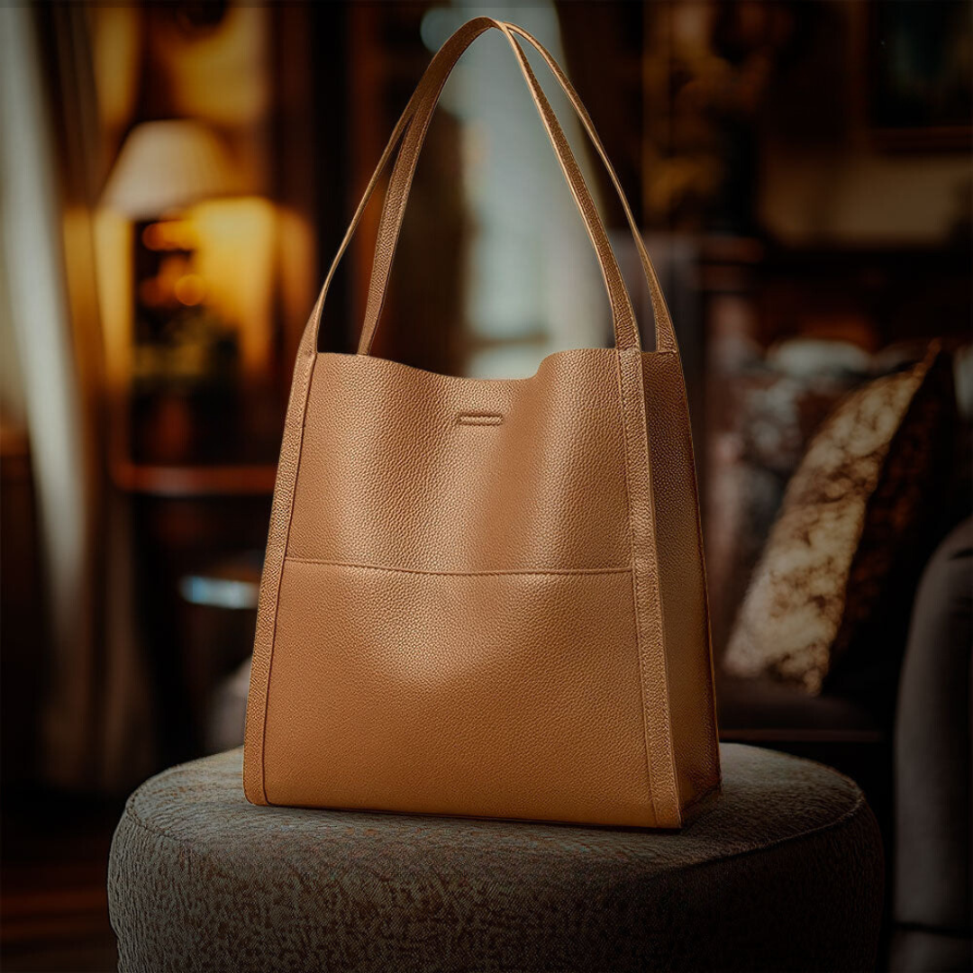 Talia | Sac à main de luxe en cuir souple 
