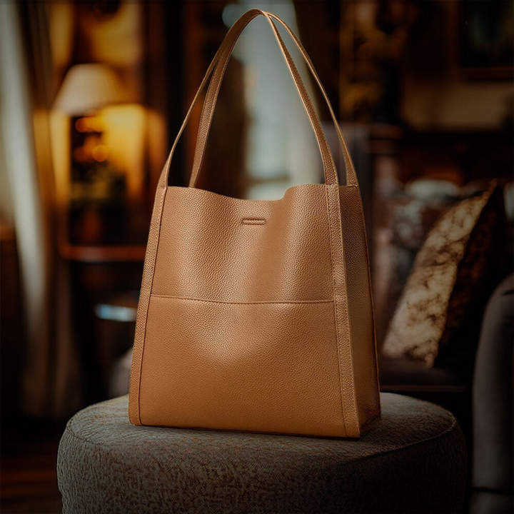 Talia | Sac à main de luxe en cuir souple 