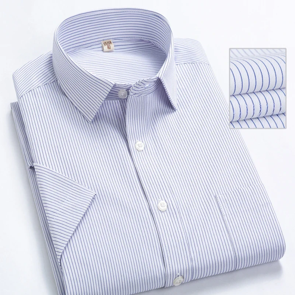 Chemise d'affaires à manches courtes 