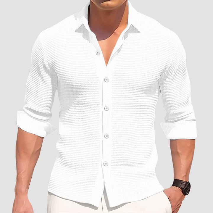 Chemise en coton décontractée 