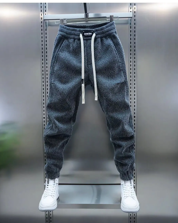 Pantalon décontracté avec motif 