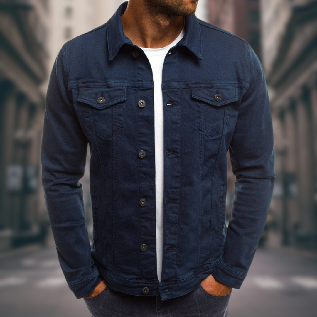 Emilie™ | Veste en jean coupe slim style urbain 