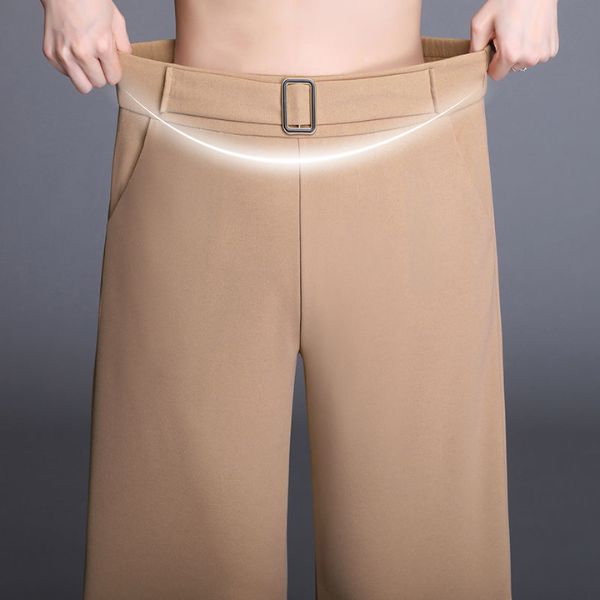 Pantalons amincissants avec fermeture élégante 