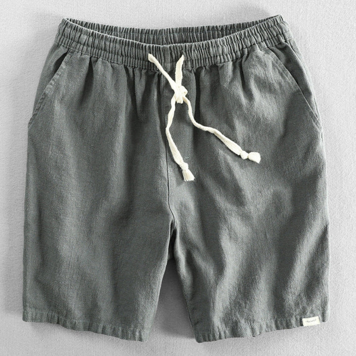 Shorts en coton de style japonais 